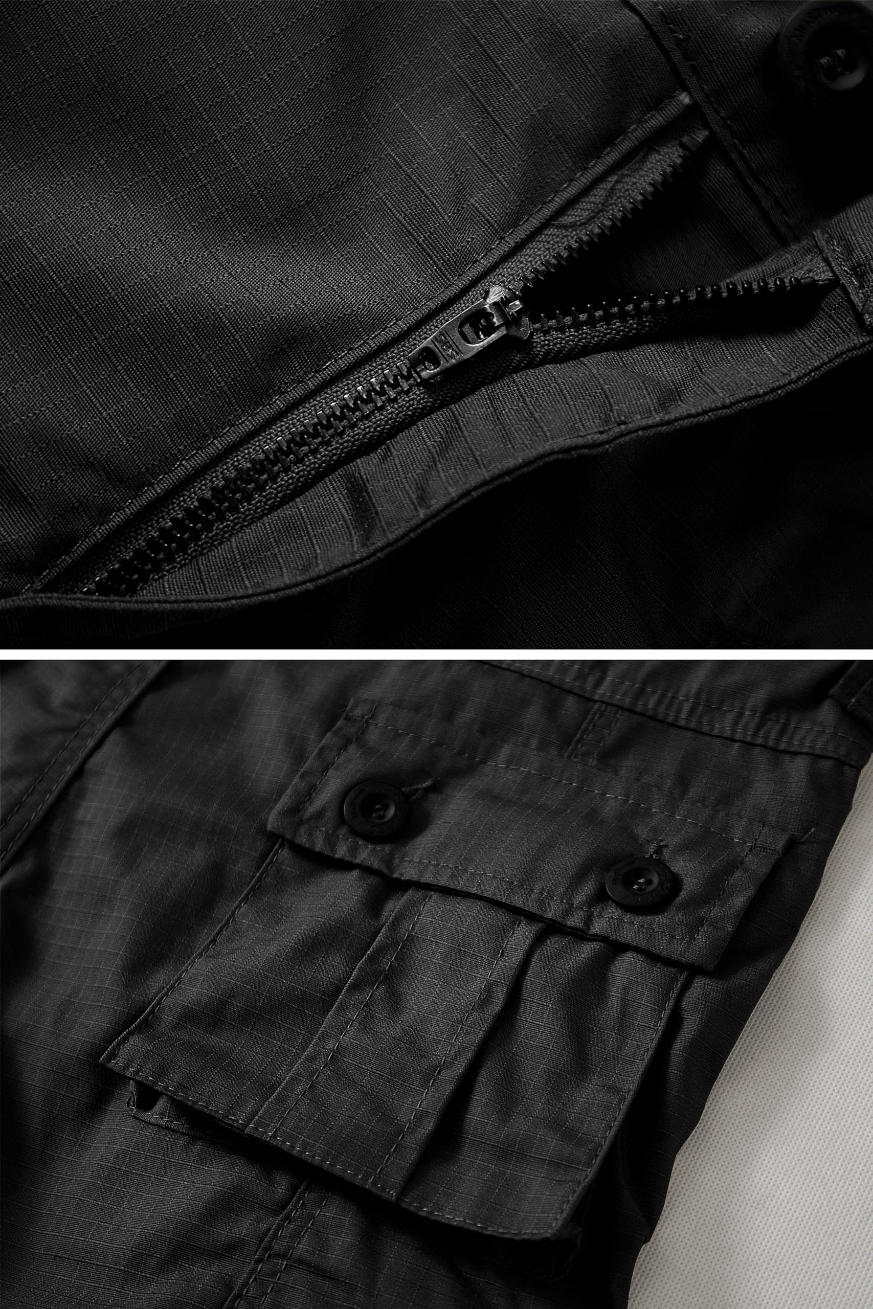 Men's Outdoor Hiking Pants, Tactical Pants Lightweight Casual Work Ripstop Cargo Pants for Men with Pockets