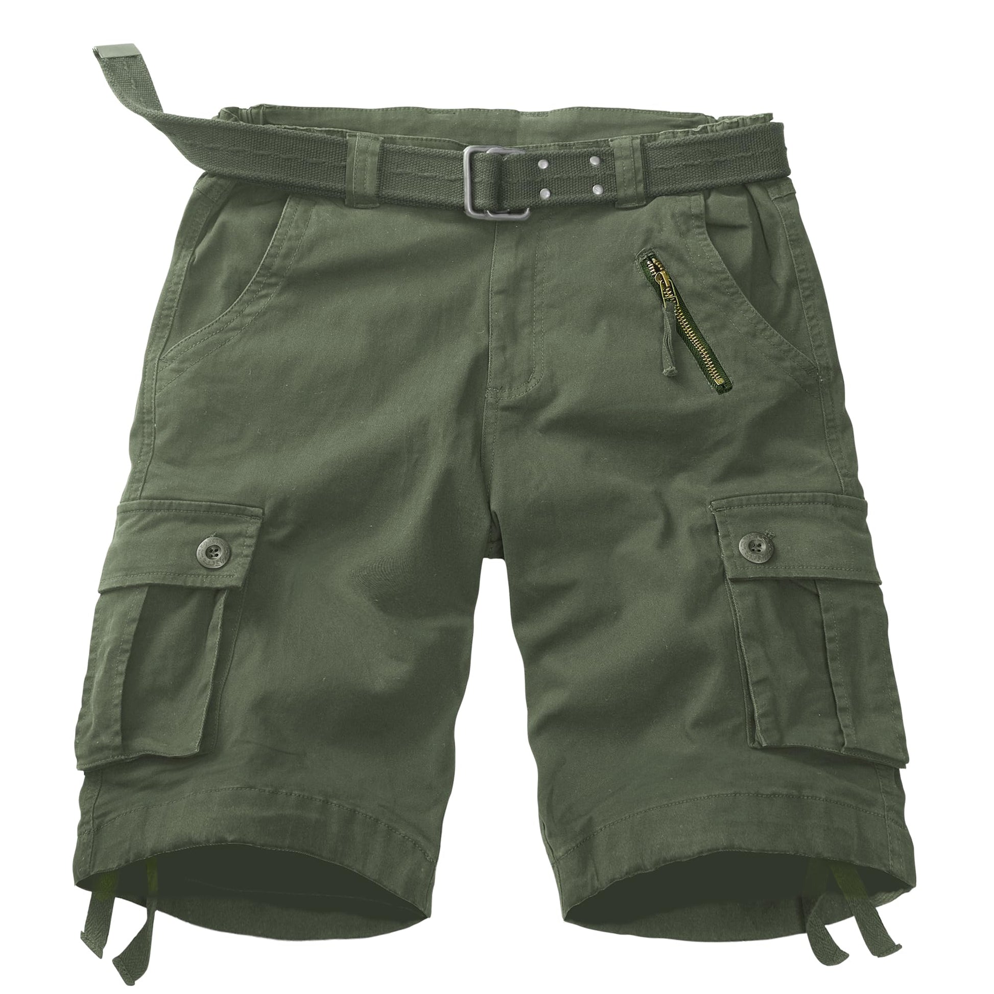Men's Work Shorts, Cargo Werkshorts, Workwear Hiking Shorts with Utility Multi-Pocket