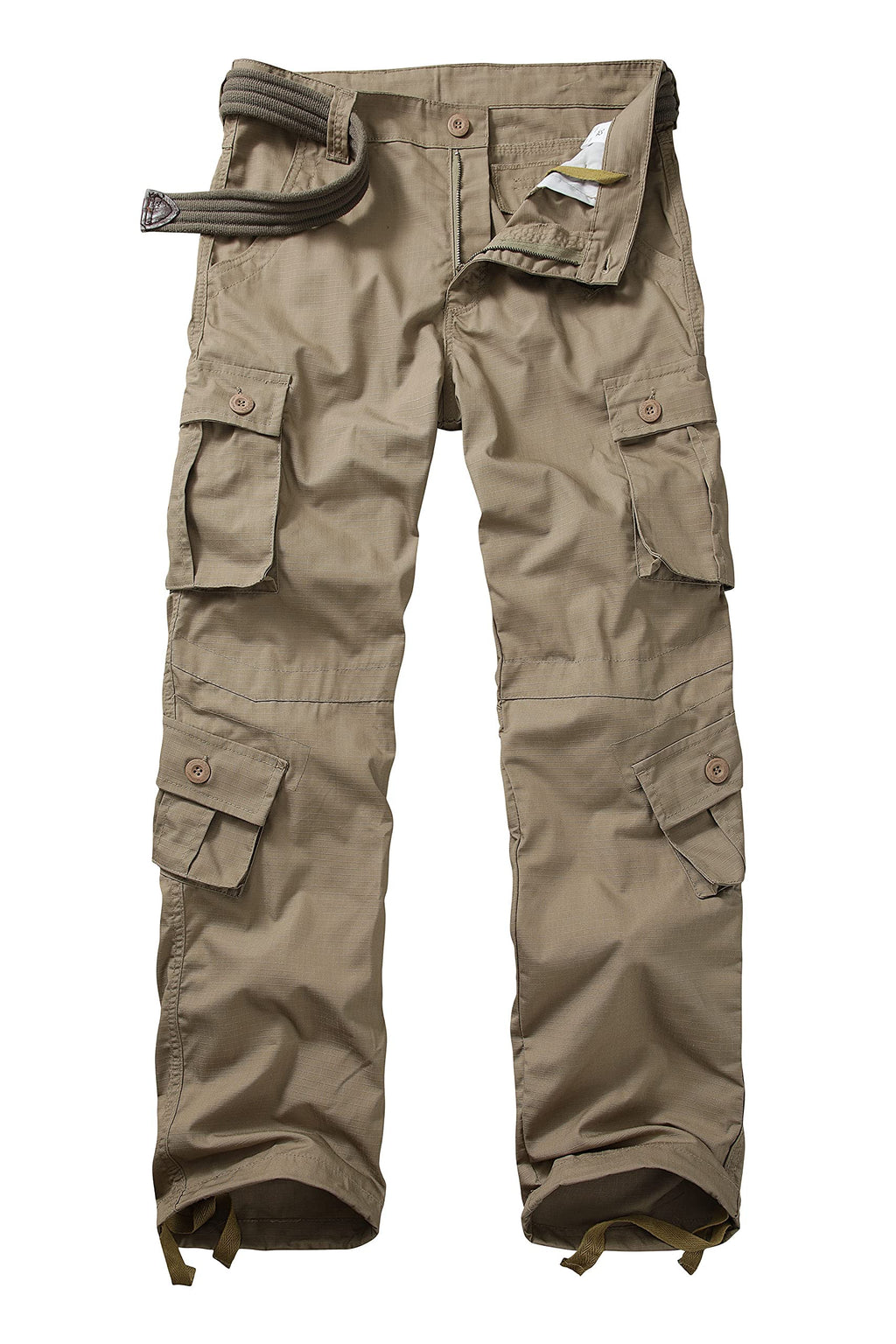 Men's Outdoor Hiking Pants, Tactical Pants Lightweight Casual Work Ripstop Cargo Pants for Men with Pockets