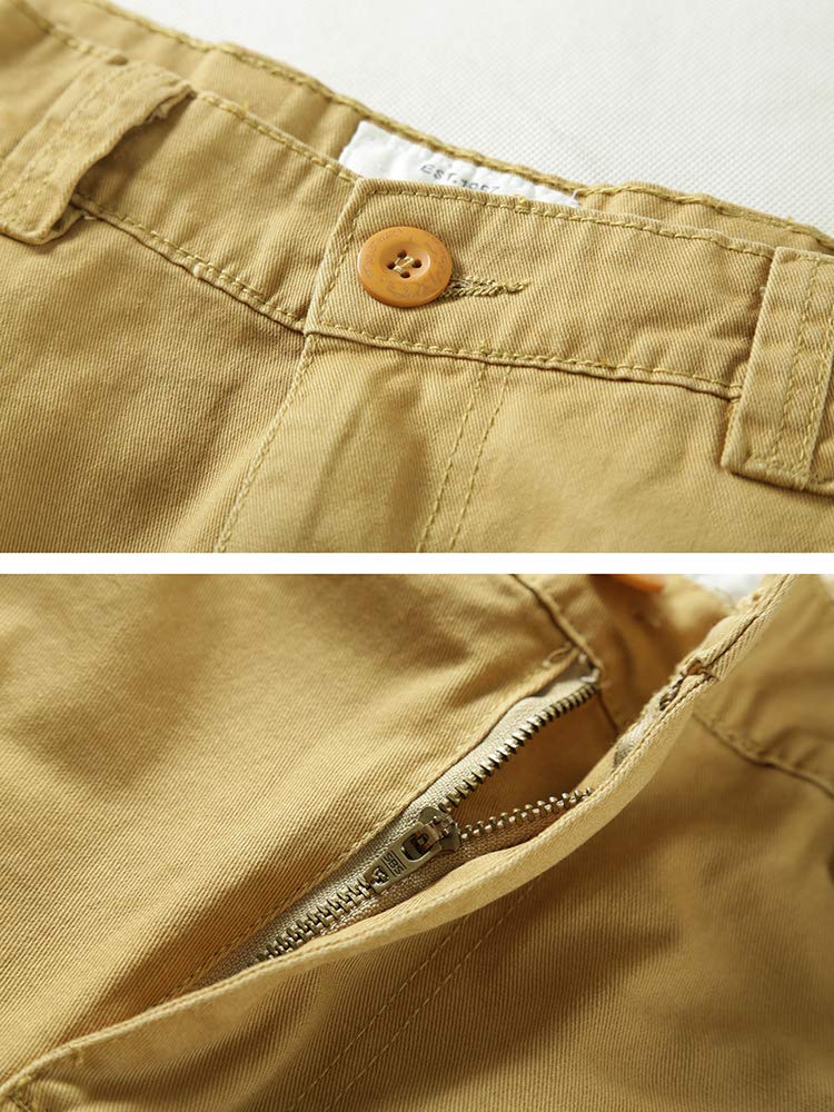 Men's Cargo Pants, Casual Outdoor Camo Pants, Relaxed Fit Work Pants with Multi Pockets