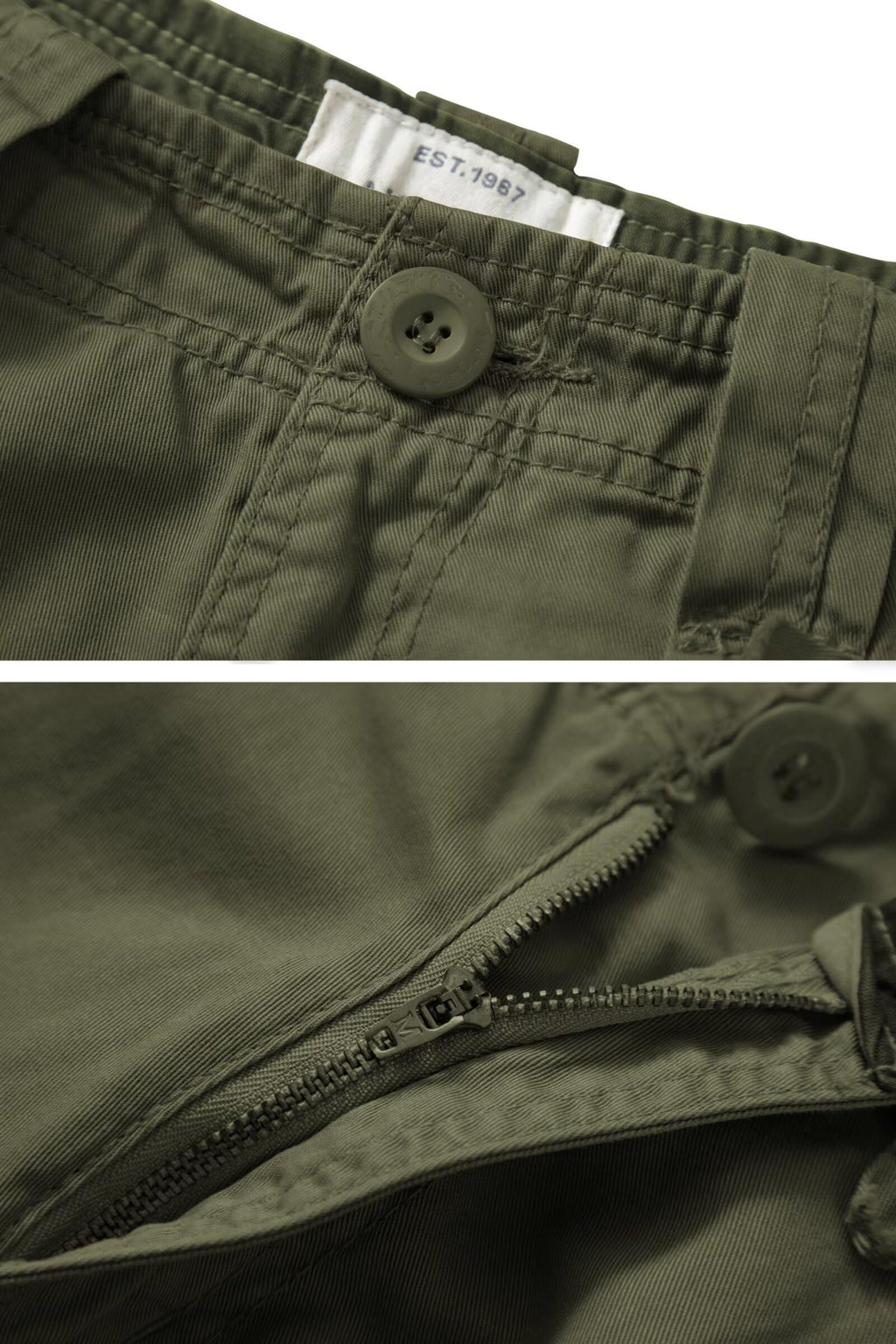 Cargo Short for Men, Relaxed Fit Camo Shorts, 11" Inseam Outdoor Hiking Casual Shorts with Multi Pocket