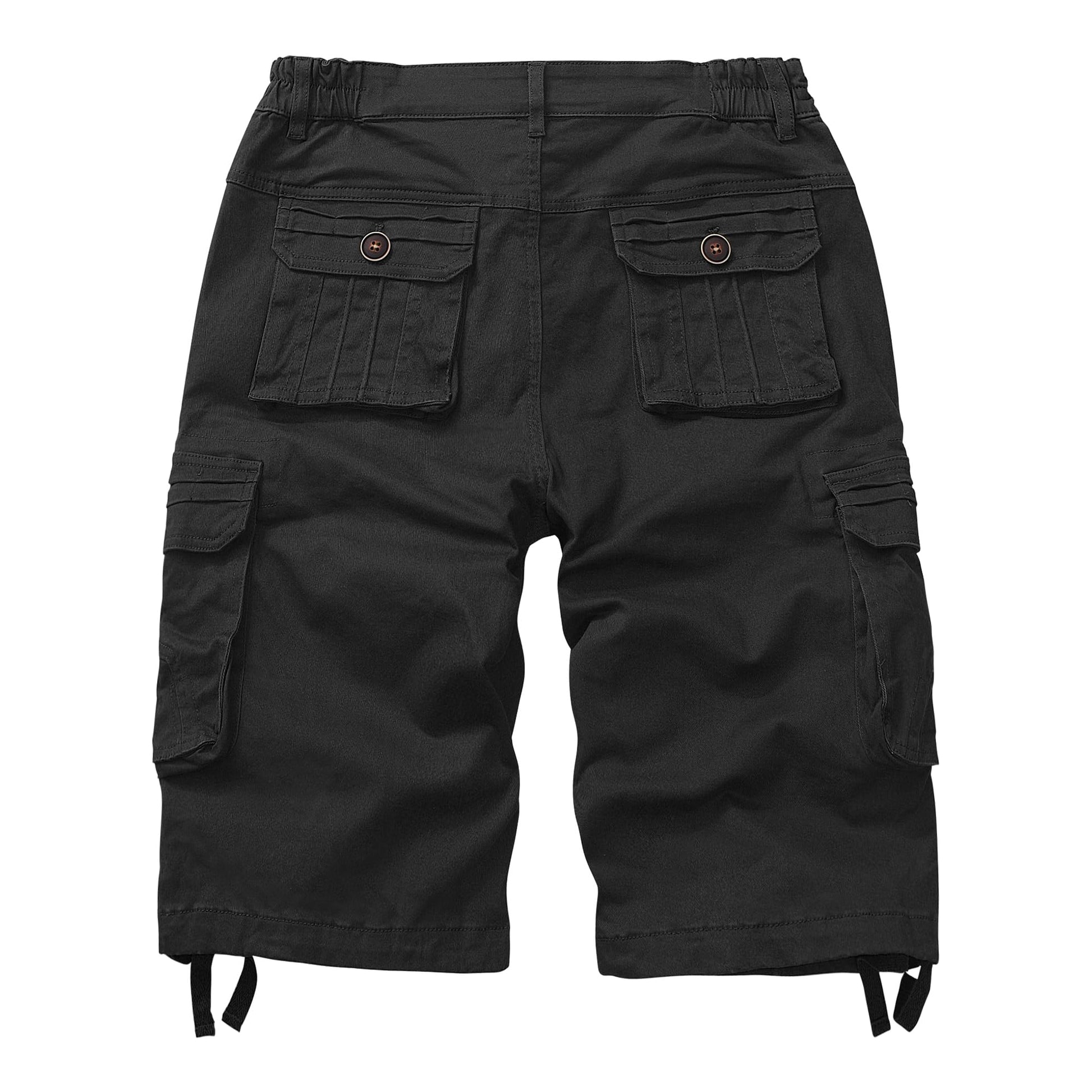 Womens Hiking Shorts, Bermuda Cargo Shorts, 10" Casual Summer Jorts Y2K Shorts with Multi Pockets