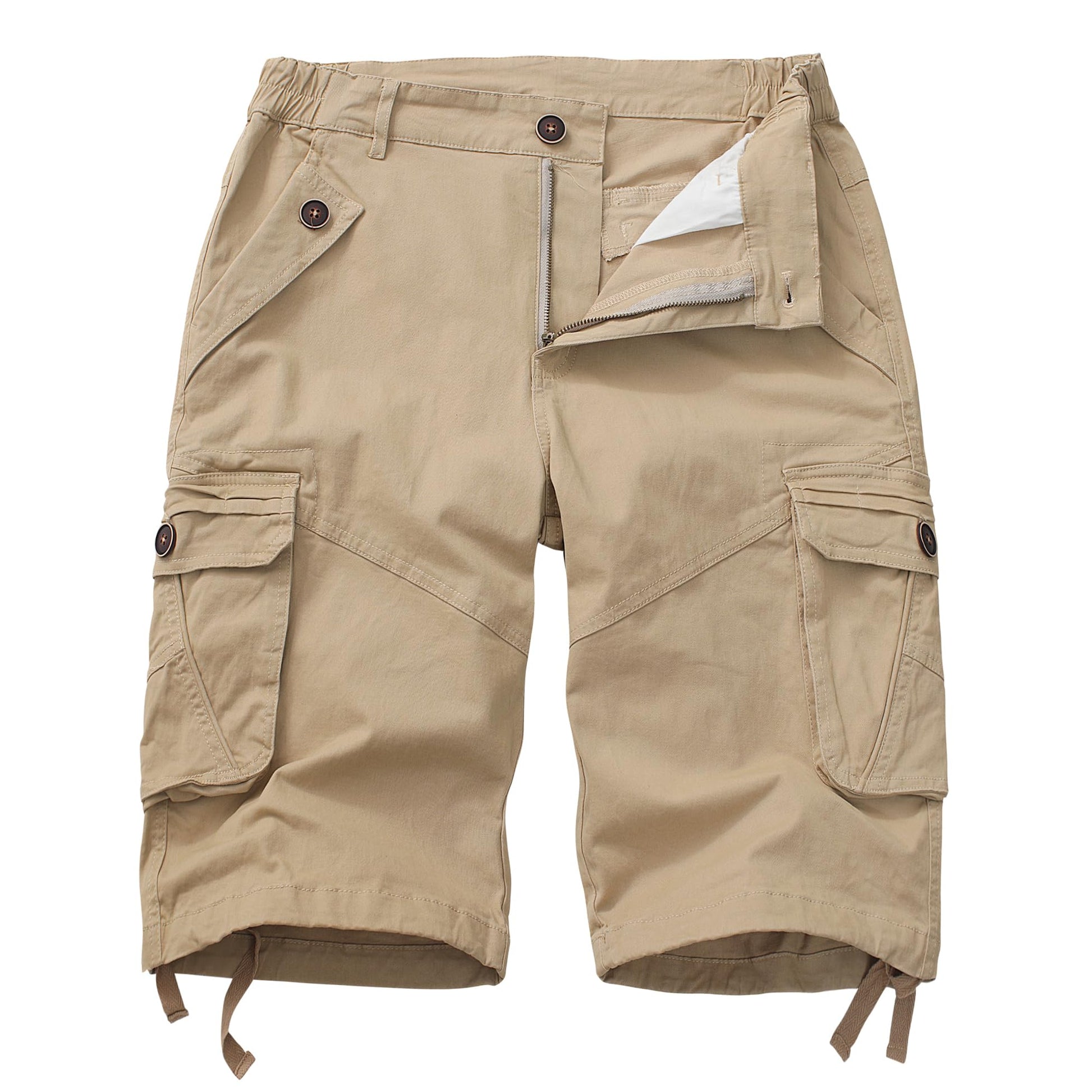 Womens Hiking Shorts, Bermuda Cargo Shorts, 10" Casual Summer Jorts Y2K Shorts with Multi Pockets