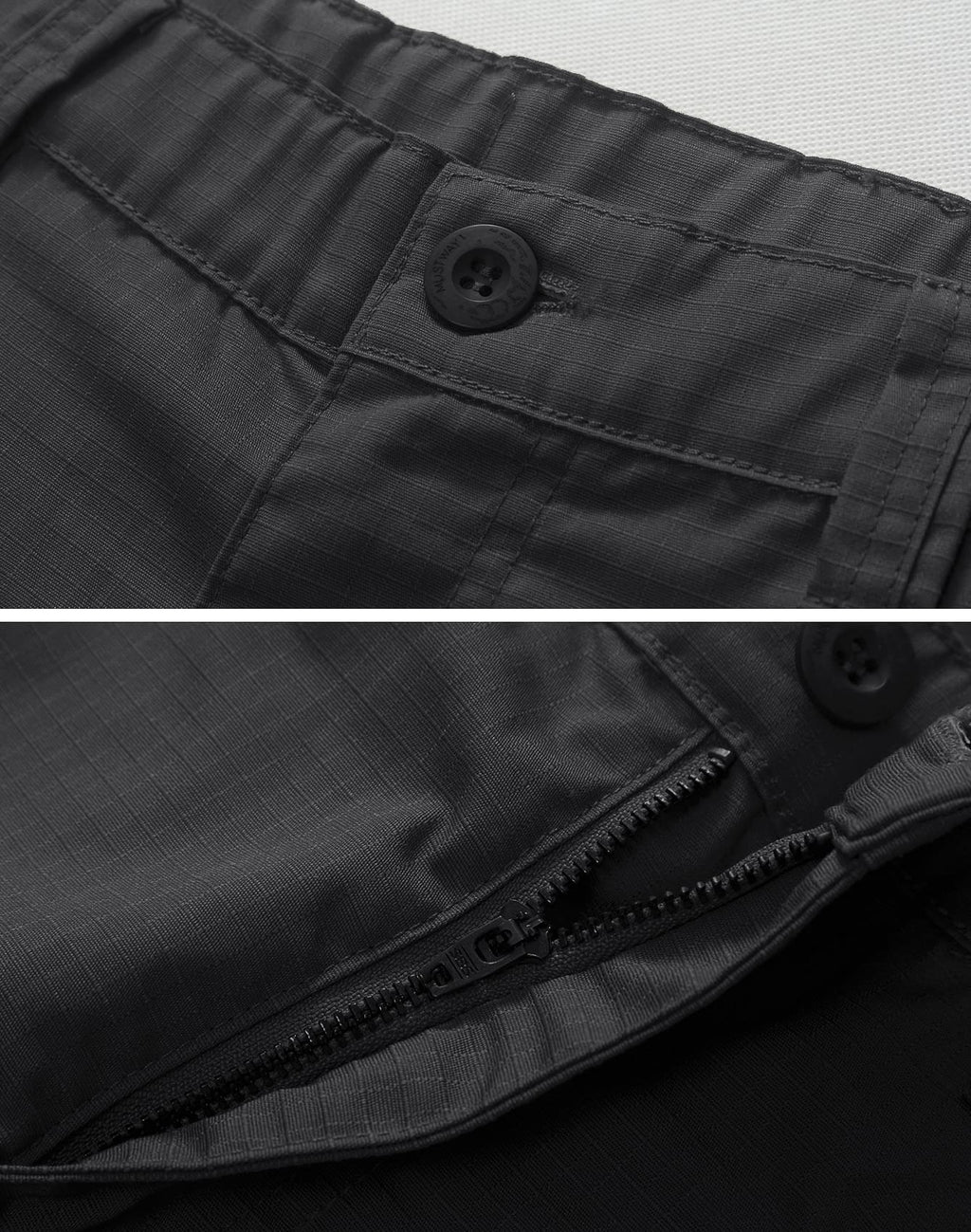 Men's Work Shorts, Cargo Werkshorts, Workwear Hiking Shorts with Utility Multi-Pocket