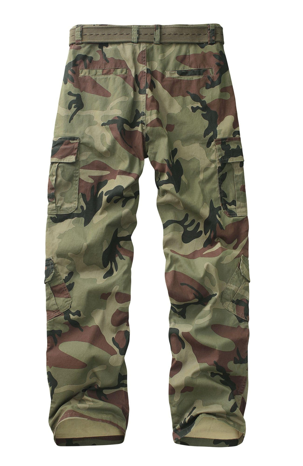 Hiking Pants Men Camo Cargo Pants Outdoor Construction Work Pants with Multi Pocket