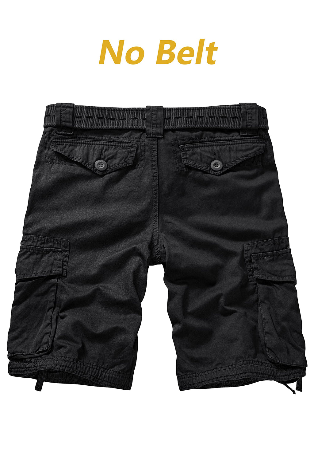 Cargo Short for Men, Relaxed Fit Camo Shorts, 11" Inseam Outdoor Hiking Casual Shorts with Multi Pocket