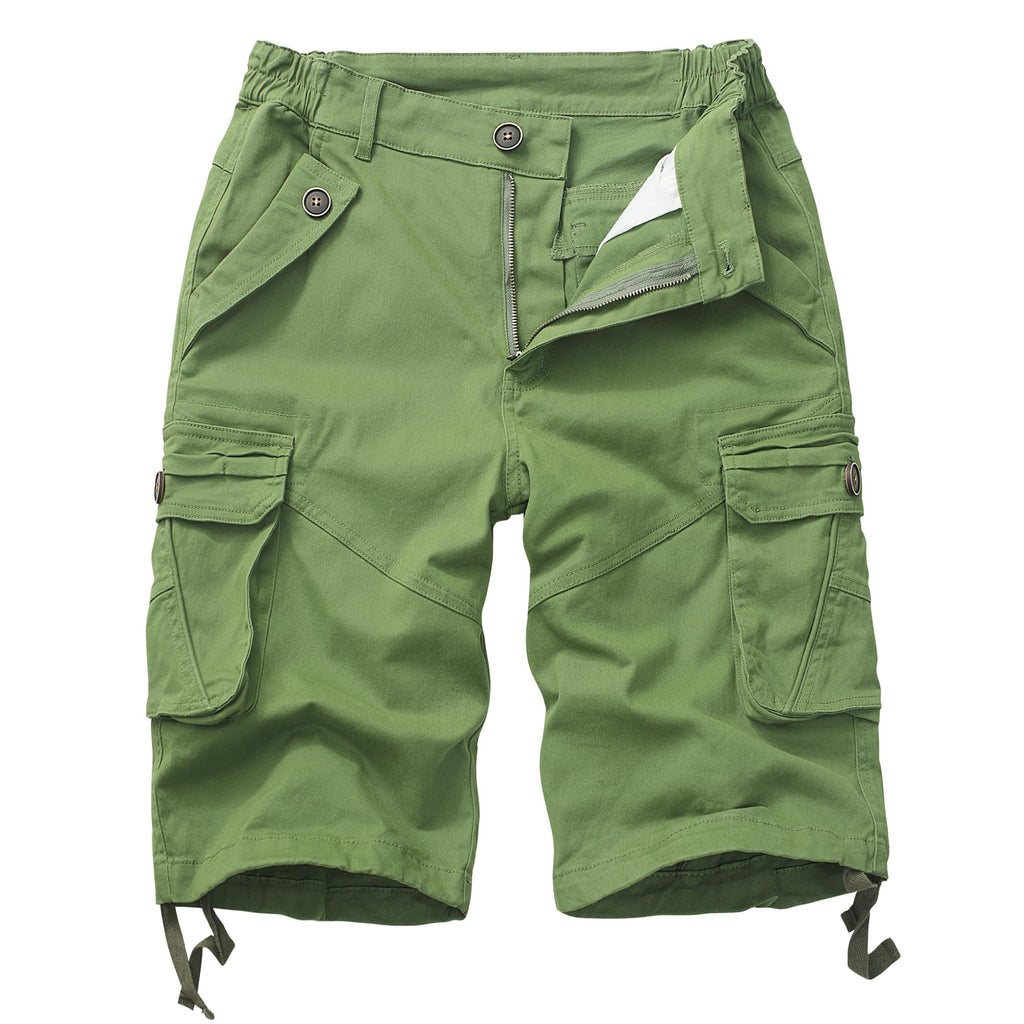 Womens Hiking Shorts, Bermuda Cargo Shorts, 10" Casual Summer Jorts Y2K Shorts with Multi Pockets