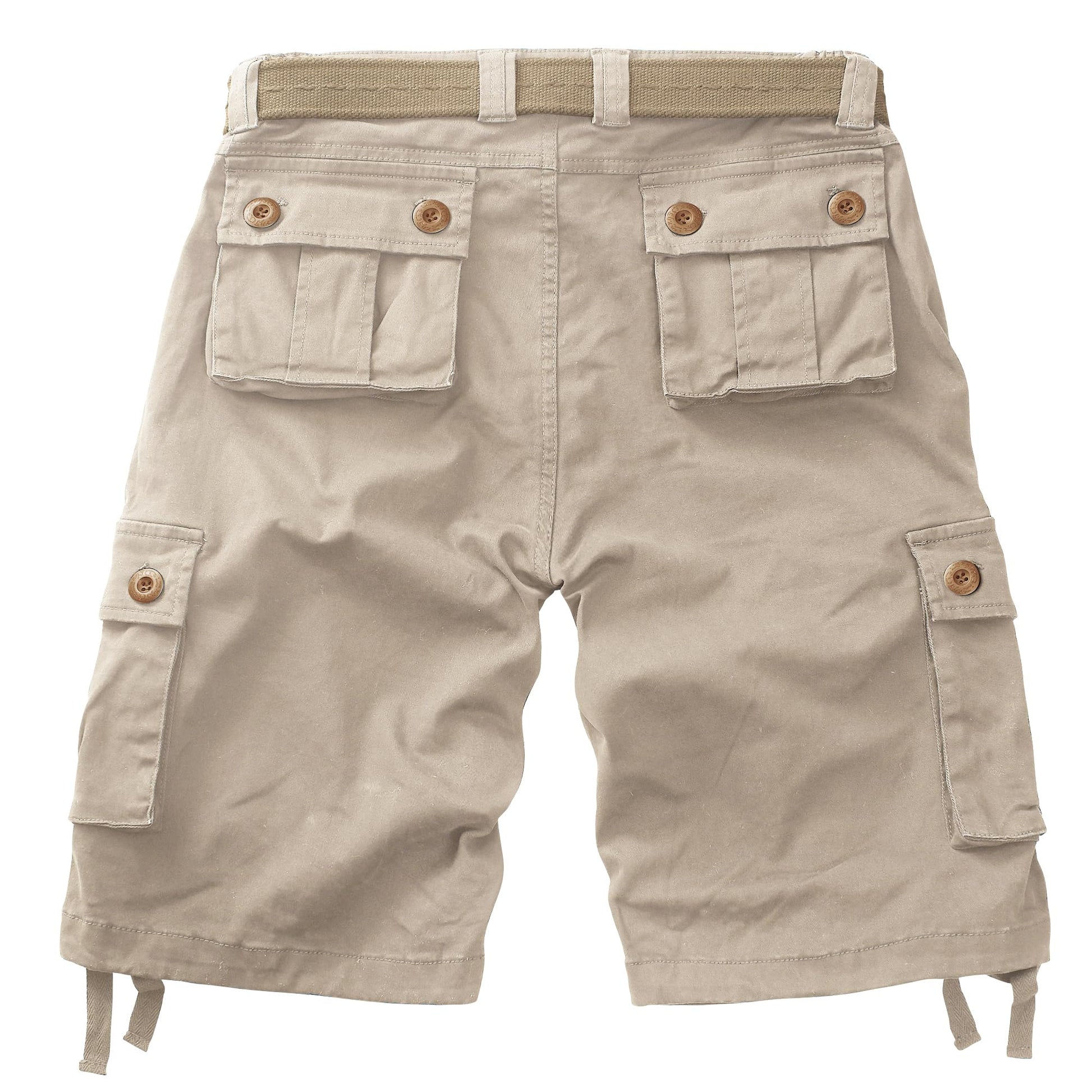 Men's Work Shorts, Cargo Werkshorts, Workwear Hiking Shorts with Utility Multi-Pocket