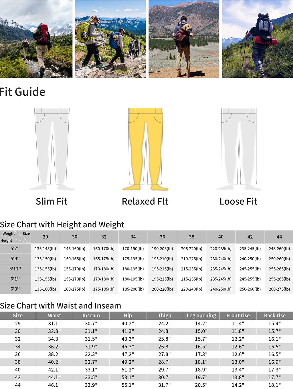 Men's Cargo Pants, Casual Outdoor Camo Pants, Relaxed Fit Work Pants with Multi Pockets