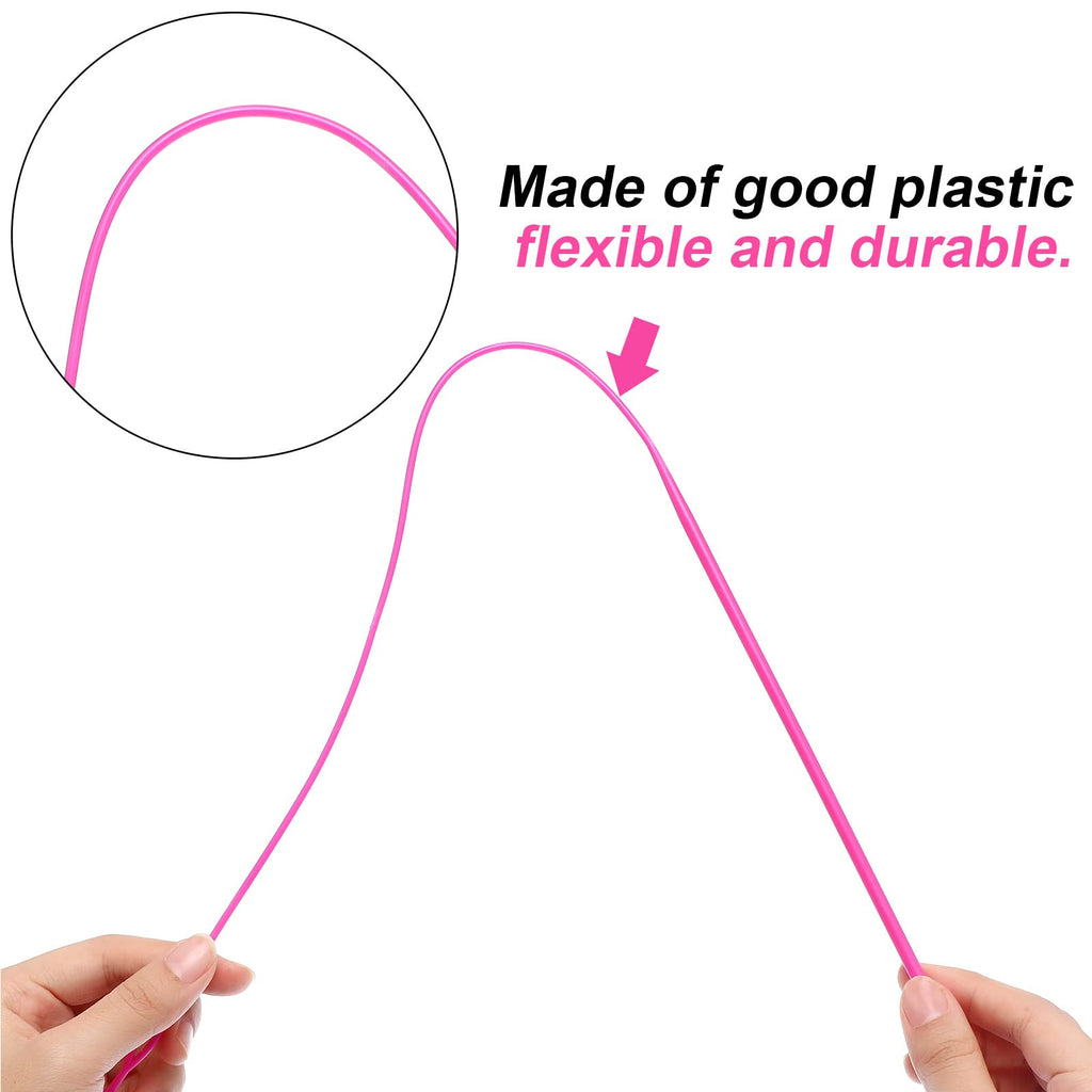 Drawstring Cords Replacement Drawstrings with Easy Threader for Sweatpants Shorts Pants Jackets Coats (Black, White)