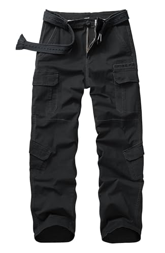 Hiking Pants Men Camo Cargo Pants Outdoor Construction Work Pants with Multi Pocket